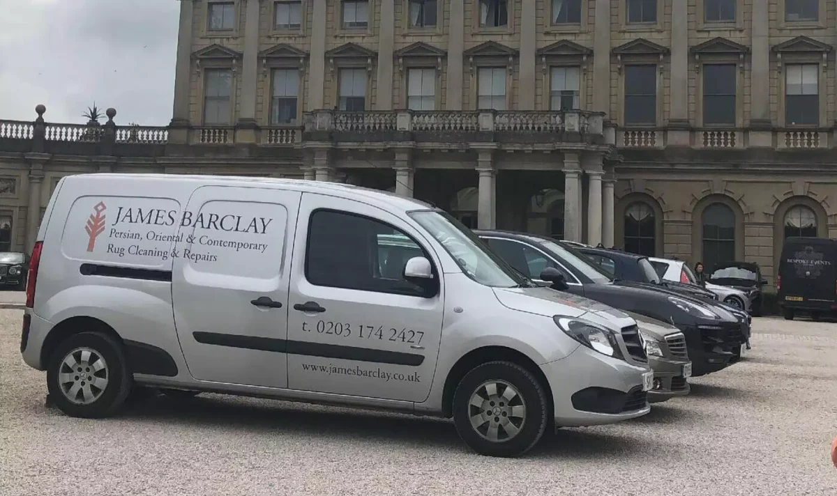 james barclay delivery van Persian & Oriental Rug Care James Barclay Delivery Van