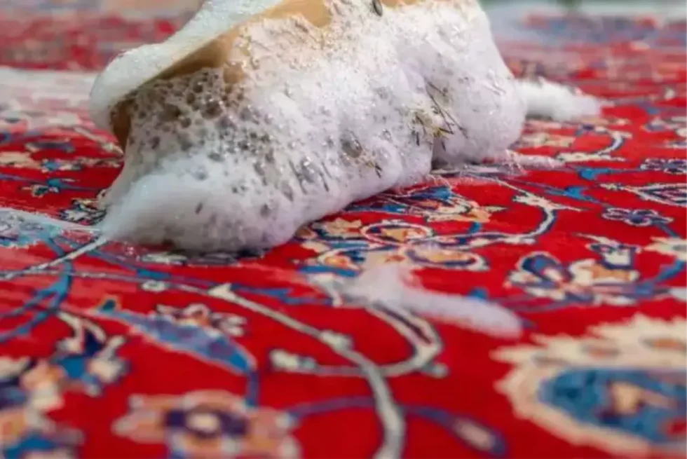 TRADITIONAL HAND CLEANING FOR PERSIAN RUGS
