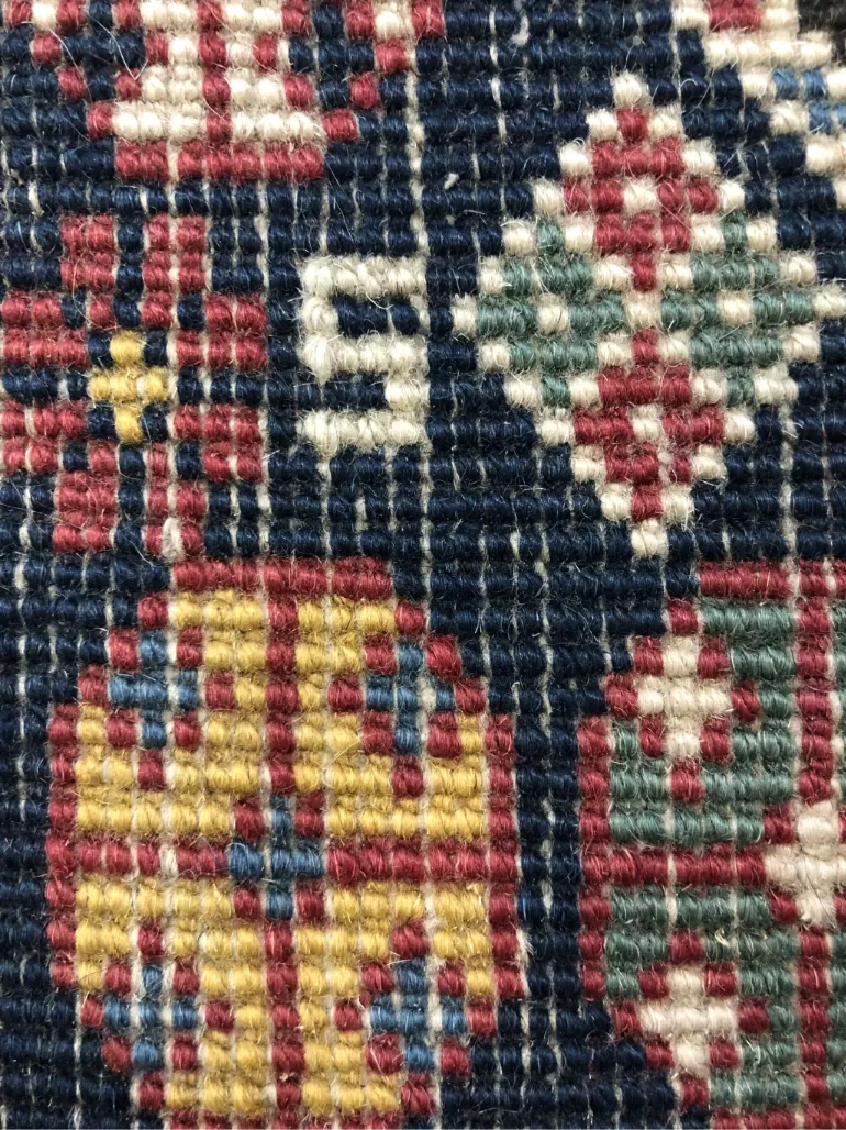 structure of a rug knot